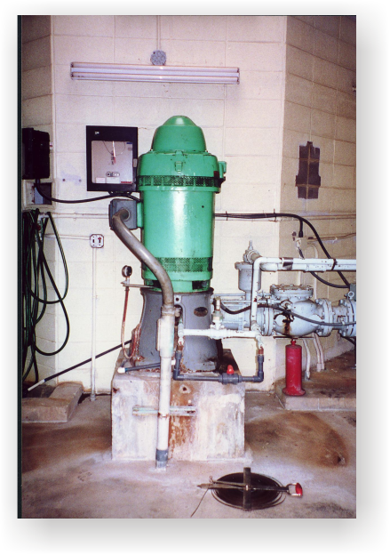 municipal water-supply pump